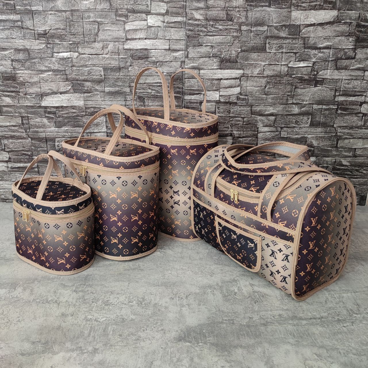 طرح LV  کرم بنفش